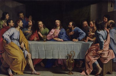 Das letzte Abendmahl, 1648 von Philippe de Champaigne